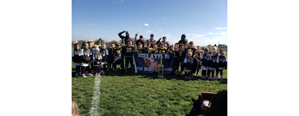 8U 2020 AYFL Superbowl Champs